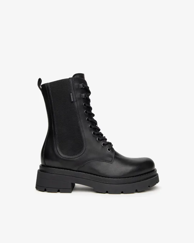 NeroGiardini Bottines motardes femme cuir hiver