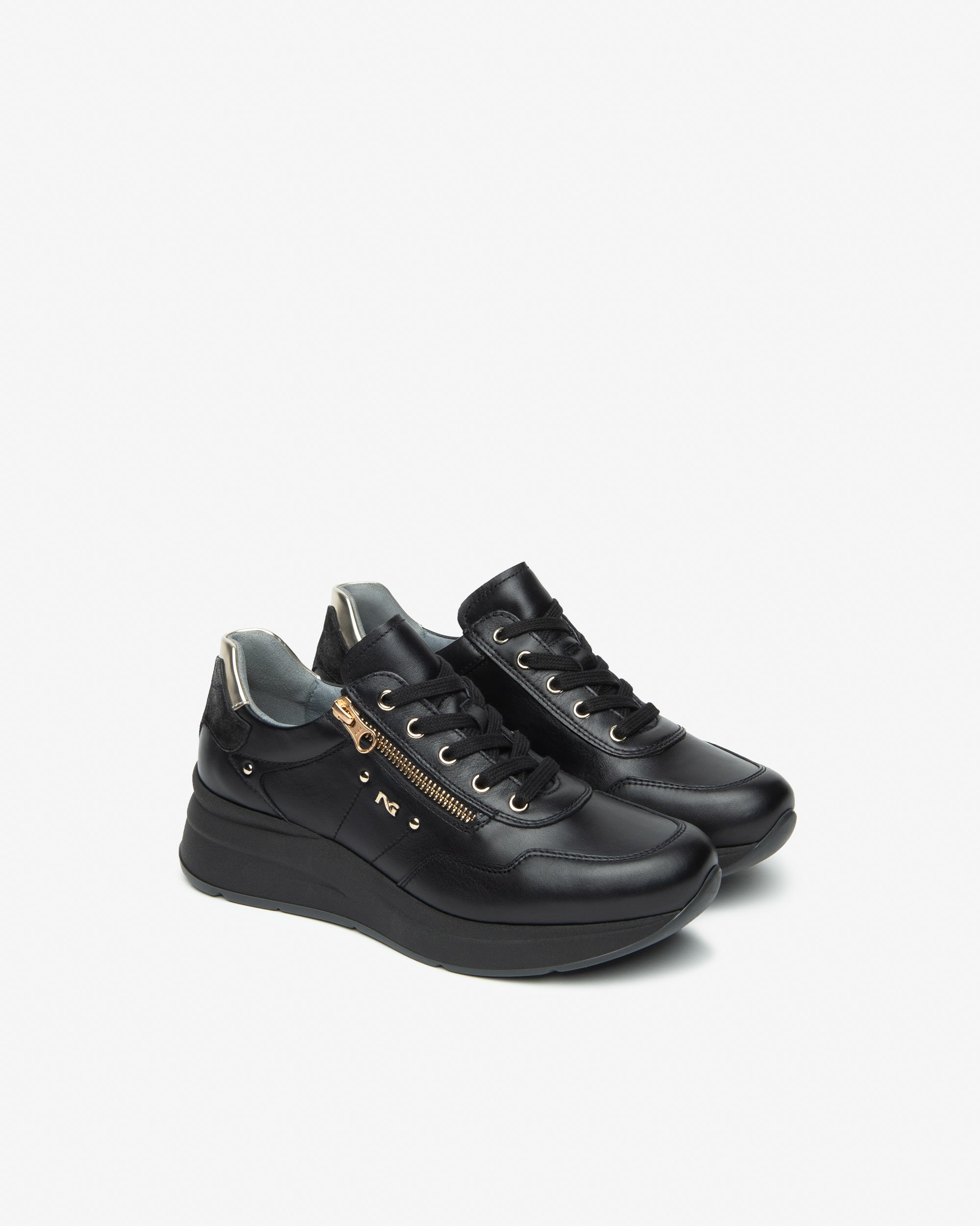NeroGiardini Sneakers Femme Cuir Technique baskets memory 38