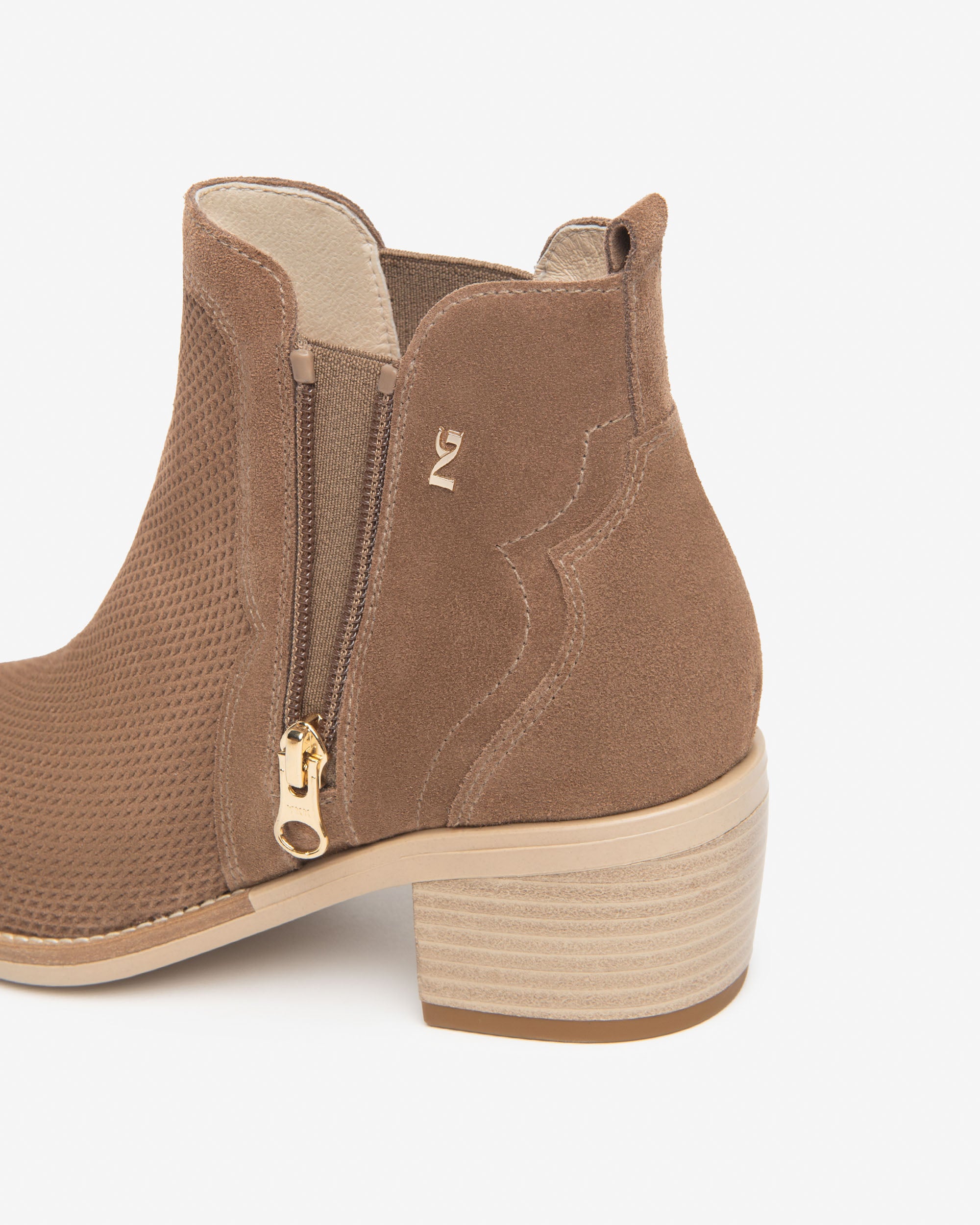 Nerogiardini Bottines Femme en Cuir Velours Pointure 38