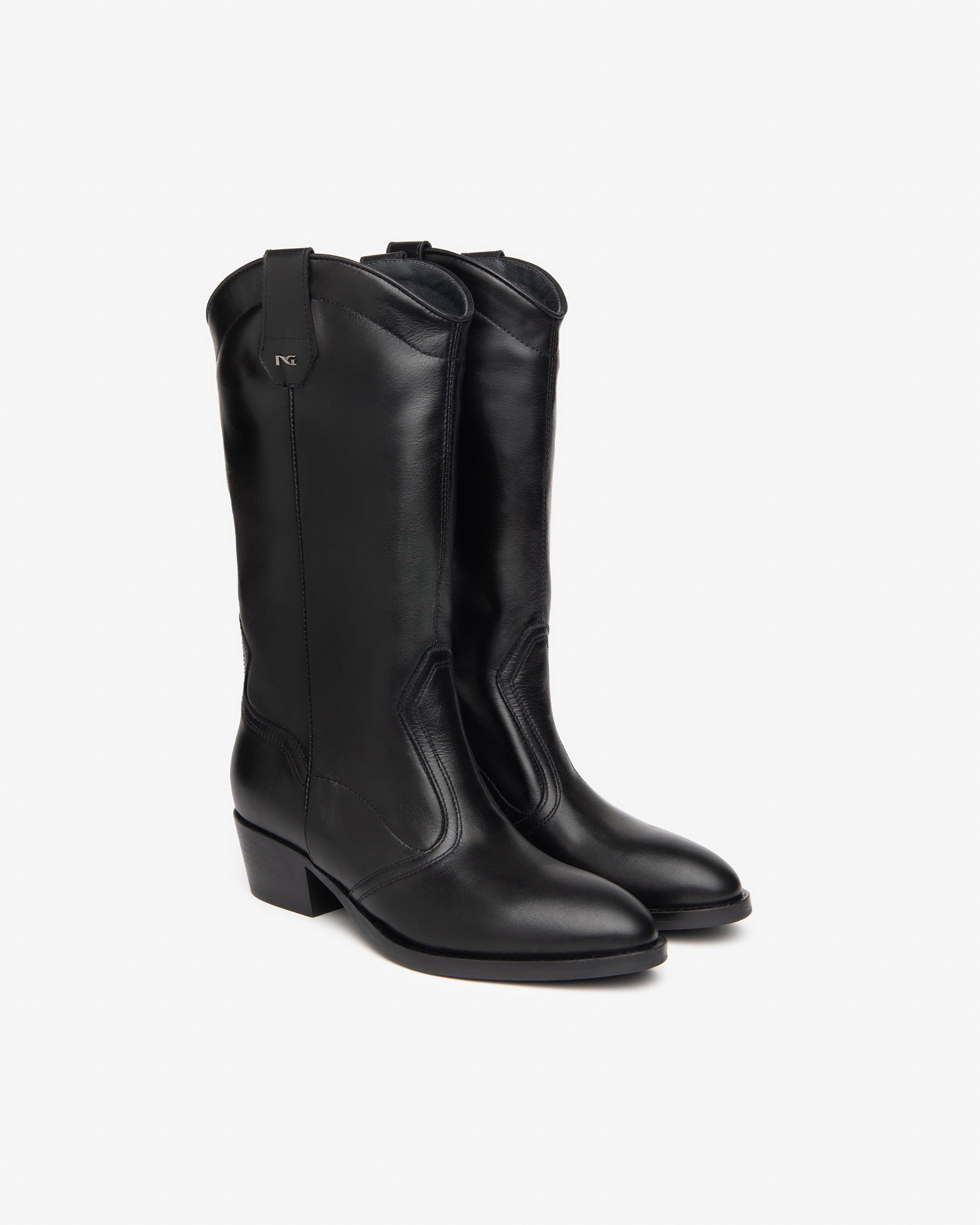 NeroGiardini Bottes Femme Cuir Pointure 35-41 Confort