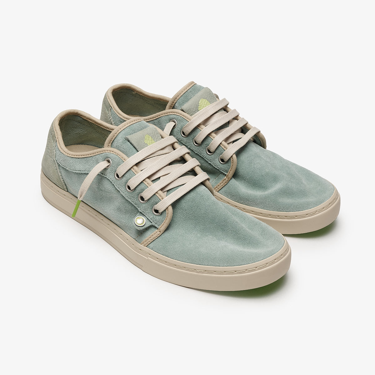 Satorisan Heisei Suede sneakers Milky Jade cuir suède