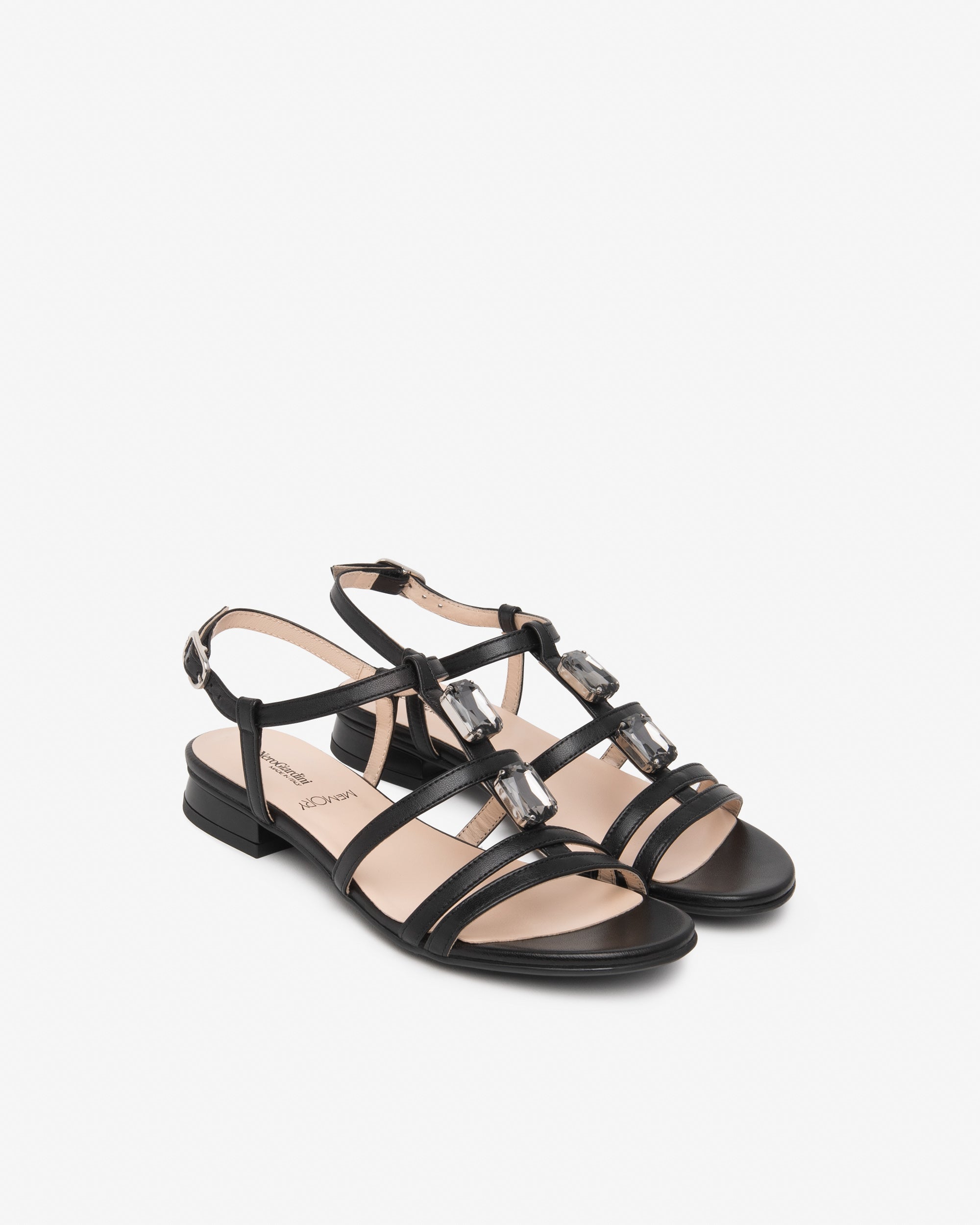 NeroGiardini Sandales Femme Cuir Confort Été 38