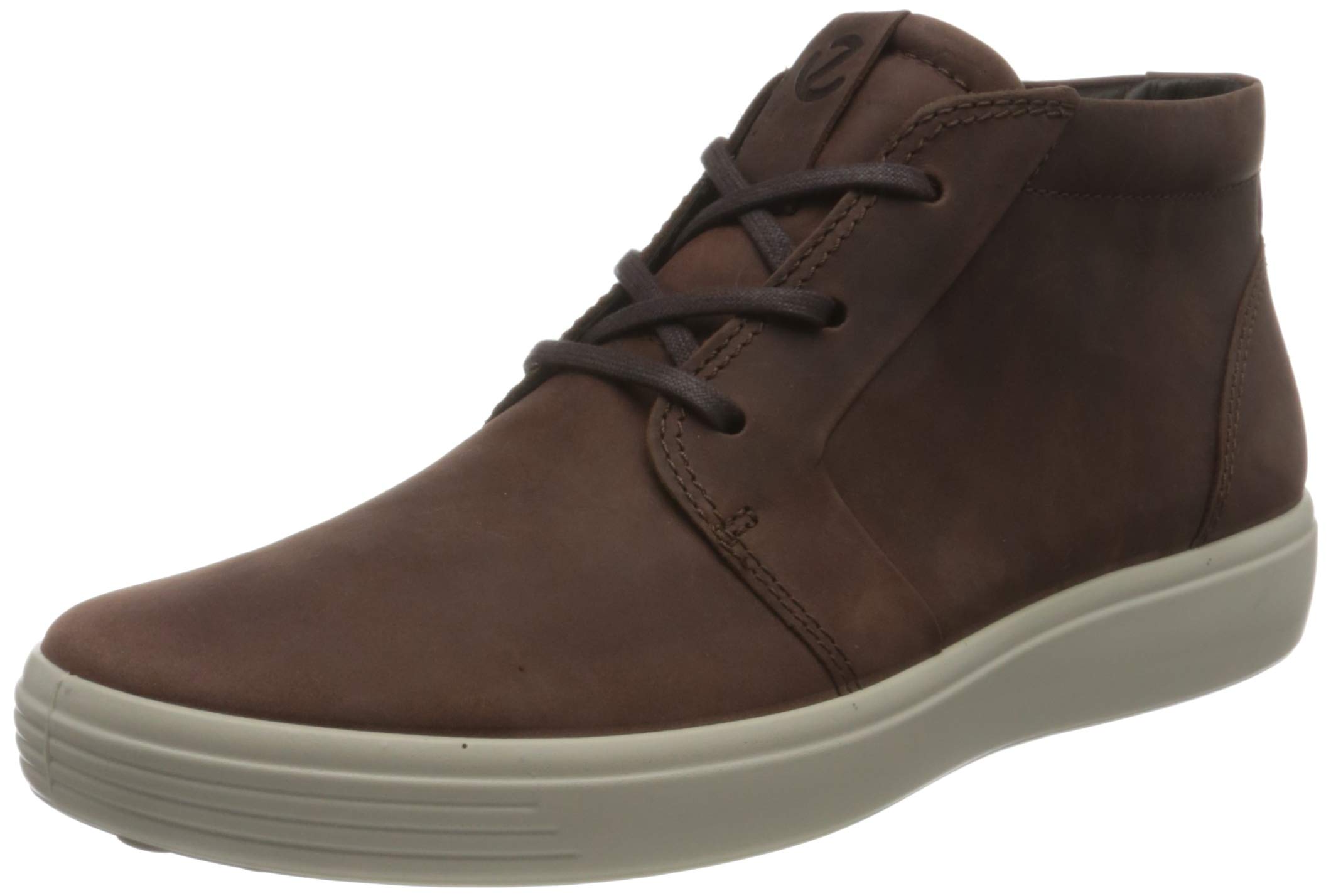 ECCO SOFT 7 baskets hautes homme cuir noir