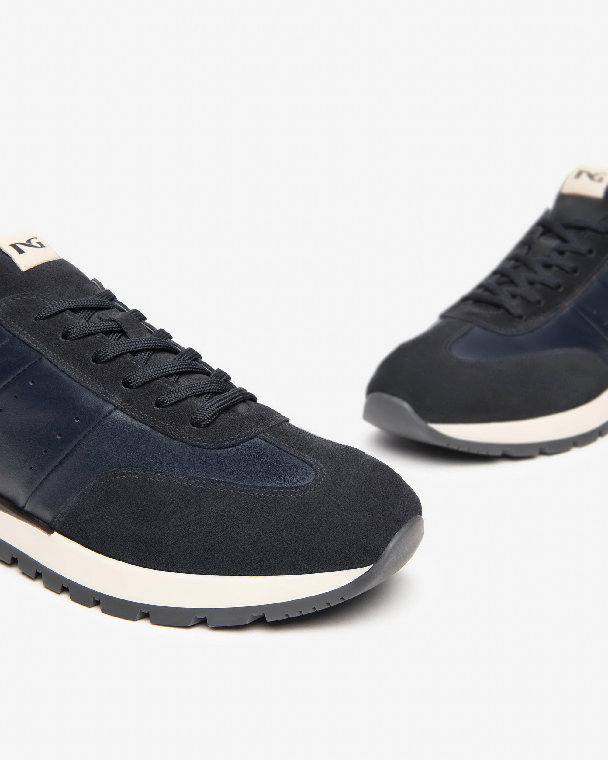 NeroGiardini Sneakers Homme Cuir Daim Confort Ville