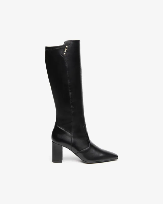 NeroGiardini Bottes Femme Cuir Talon 75 mm Pointure 38