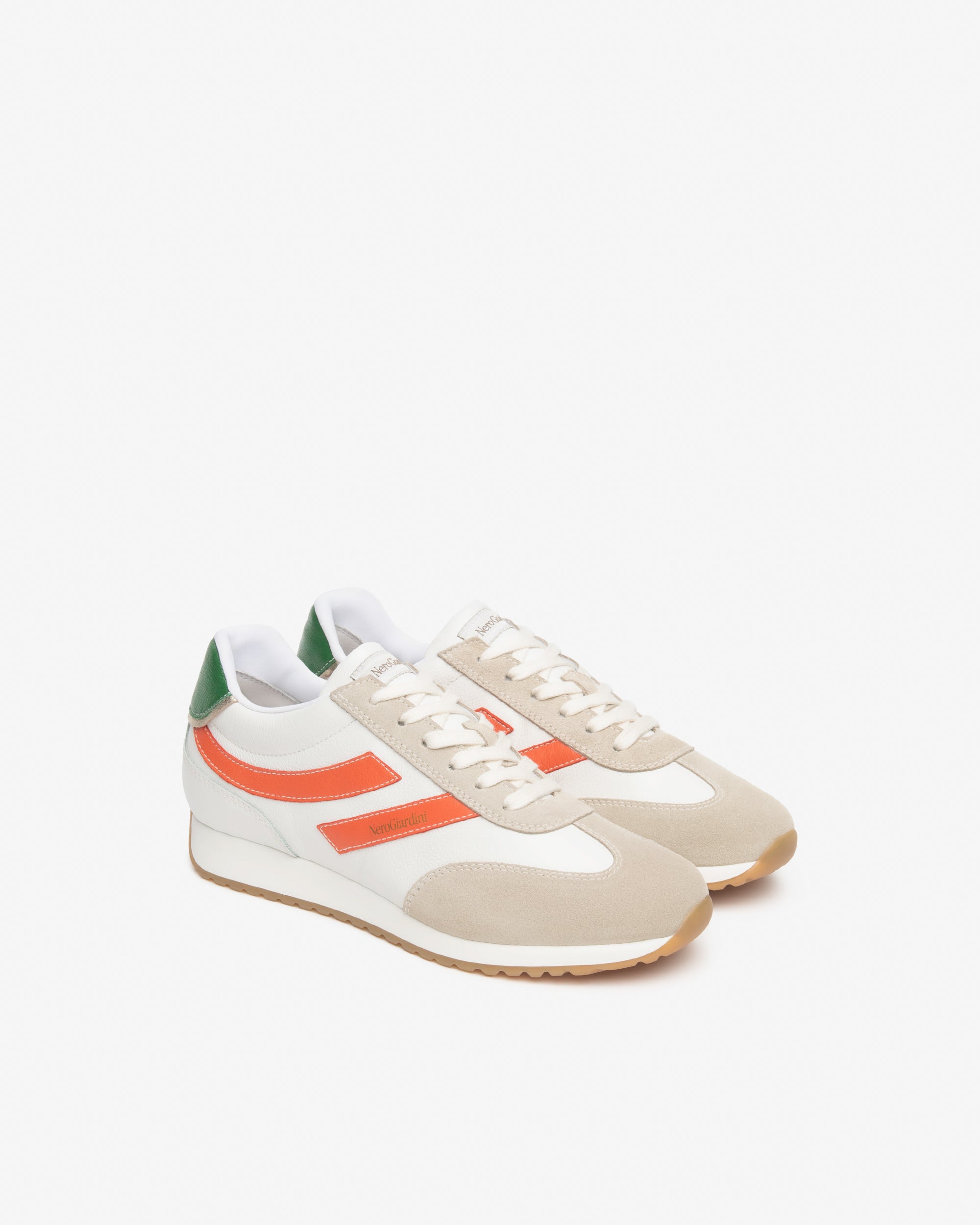 NeroGiardini Sneakers Baskets Femme Cuir Memory DryGo