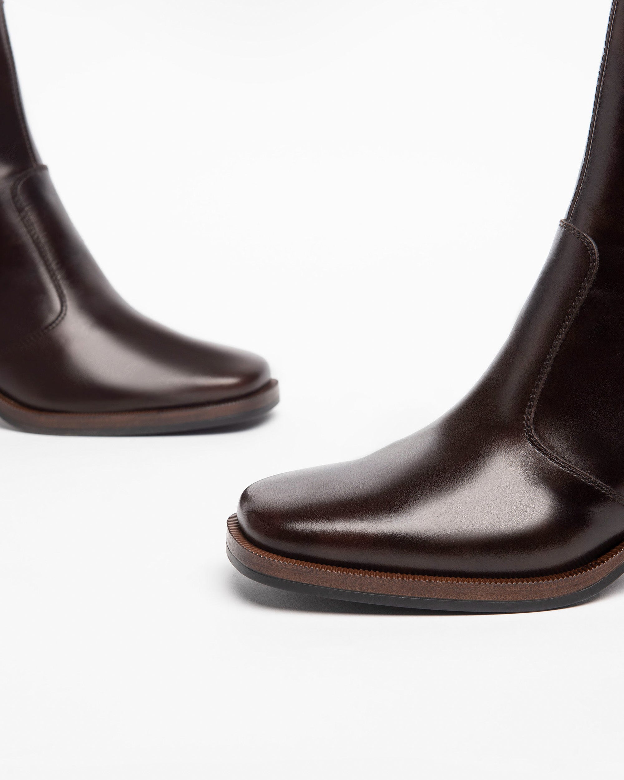NeroGiardini Bottines Femme en Cuir Minimaliste Italie