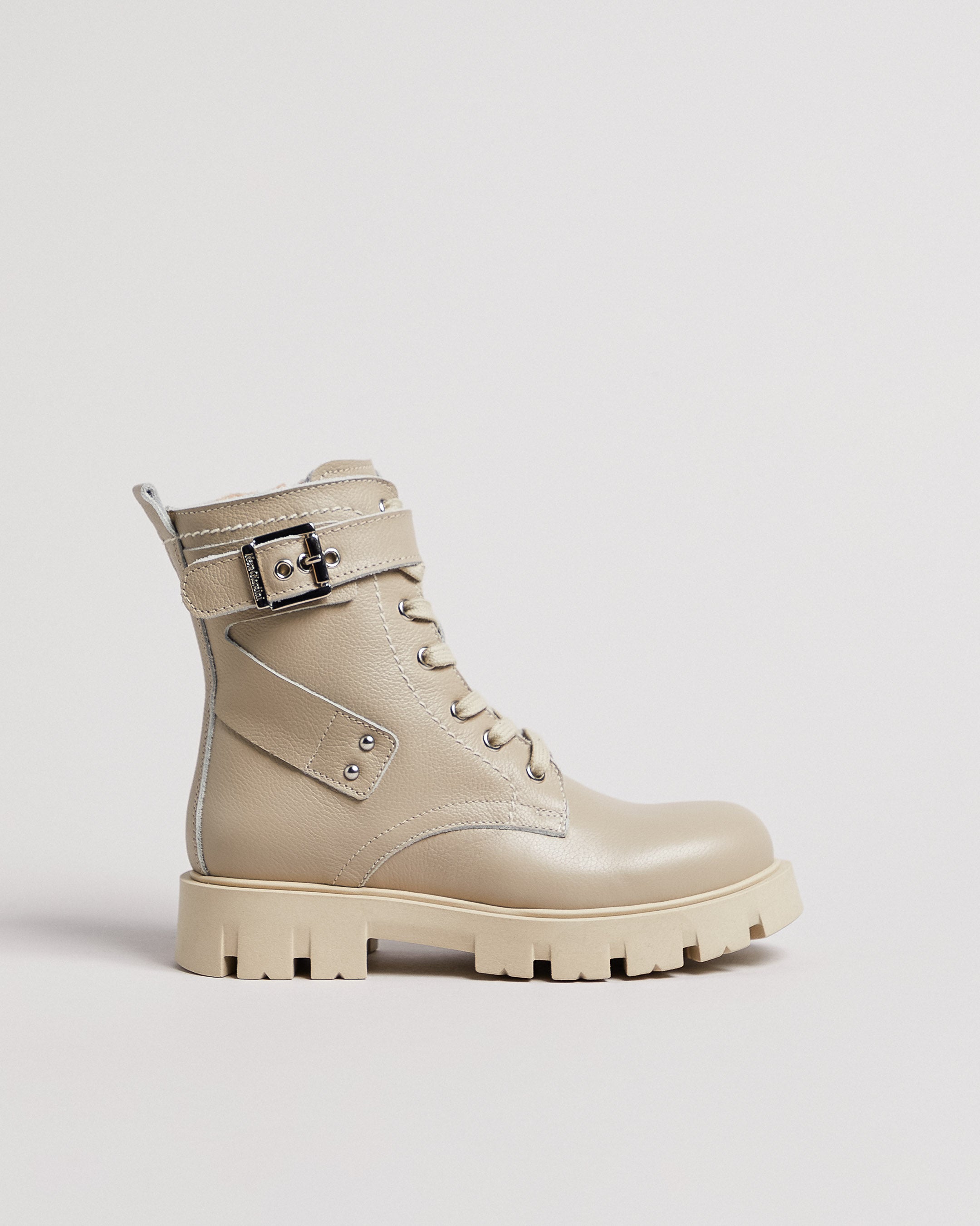 NeroGiardini Bottines motardes cuir fille teen