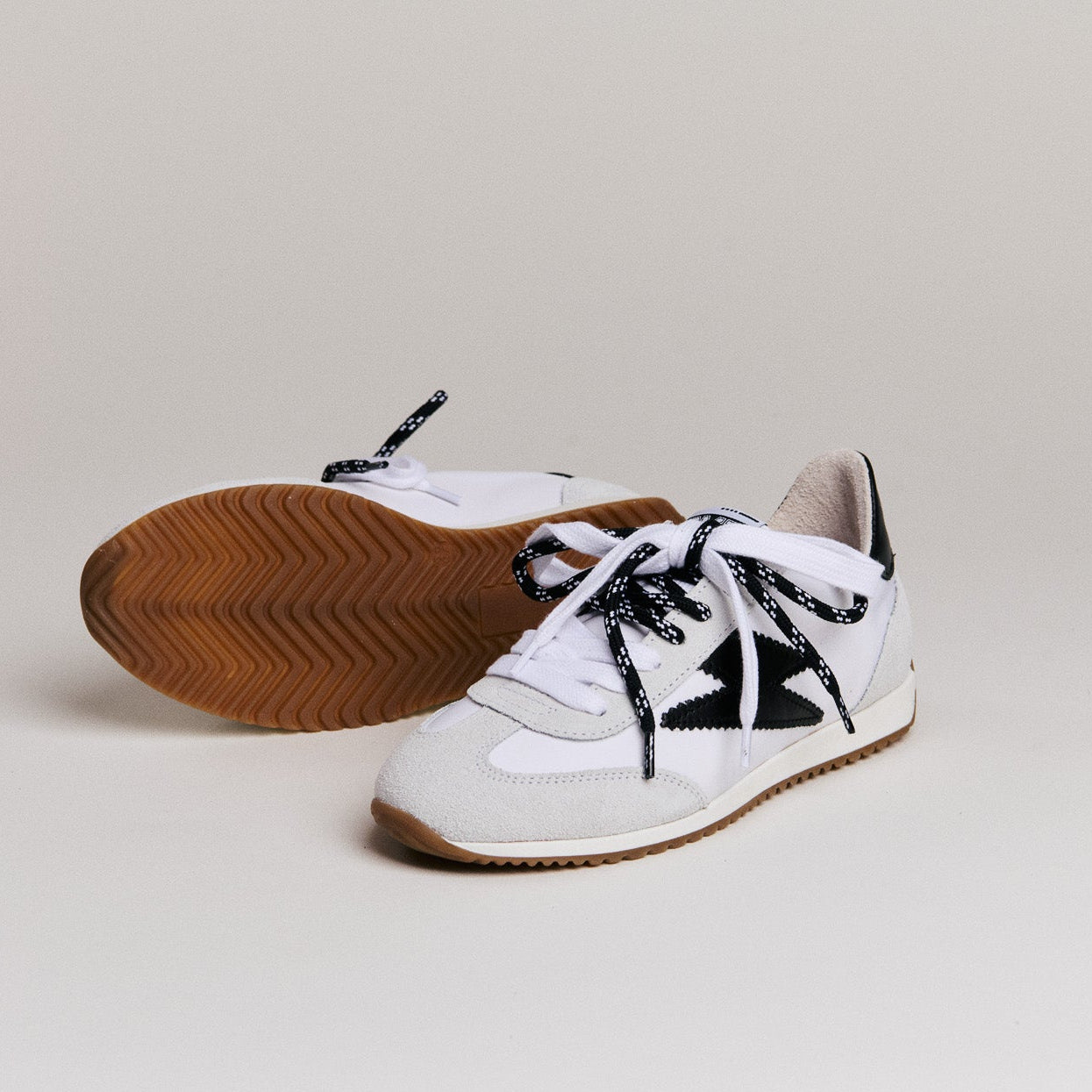 Semerdjian June D476 baskets blanc running vintage