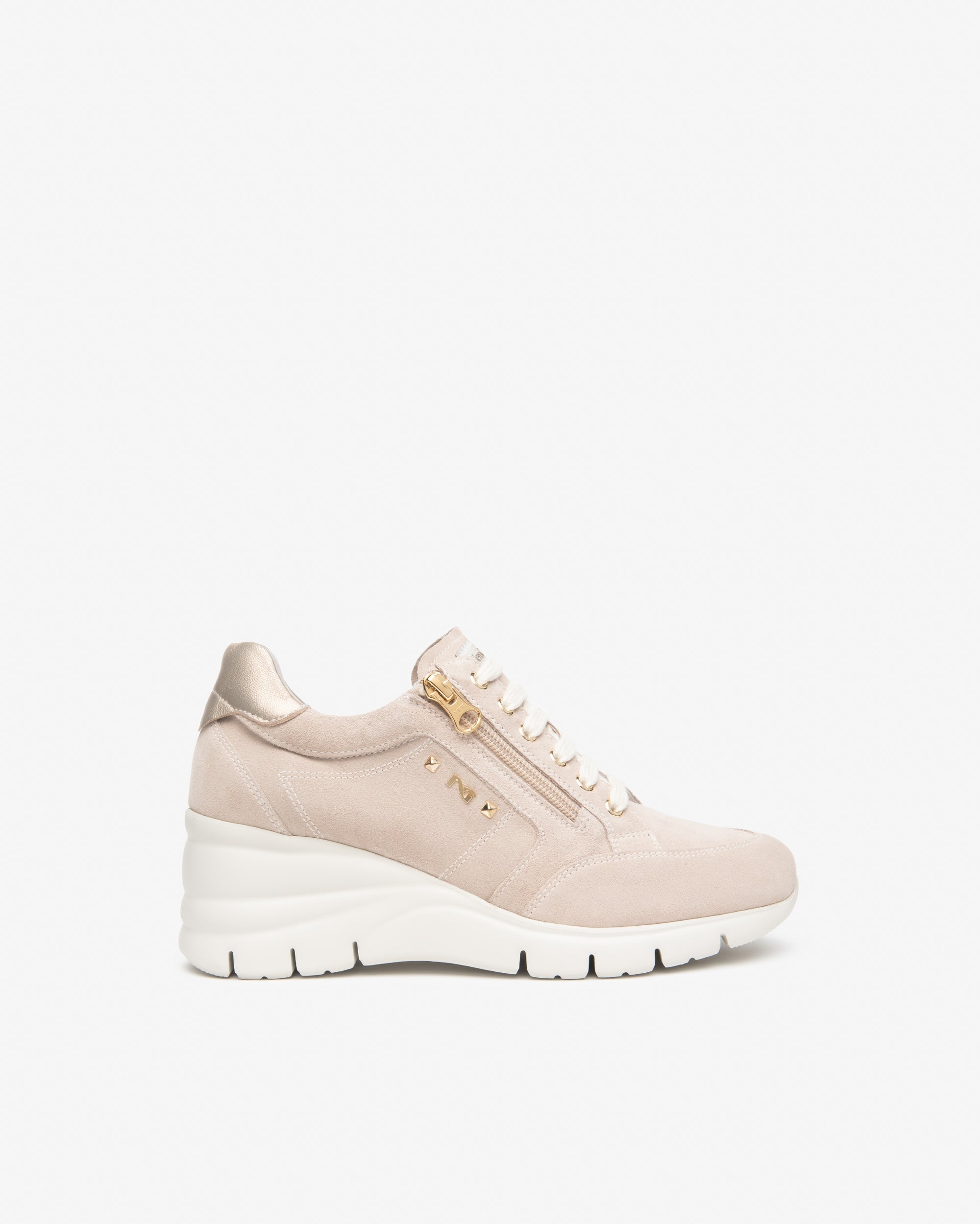 NeroGiardini Sneakers Femme Cuir Velours Été Memory