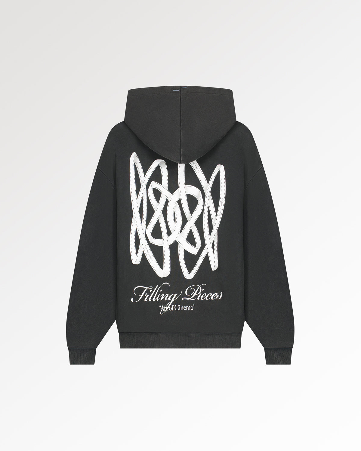 Filling Pieces Hoodie Boxy Film Strip sweat noir vintage