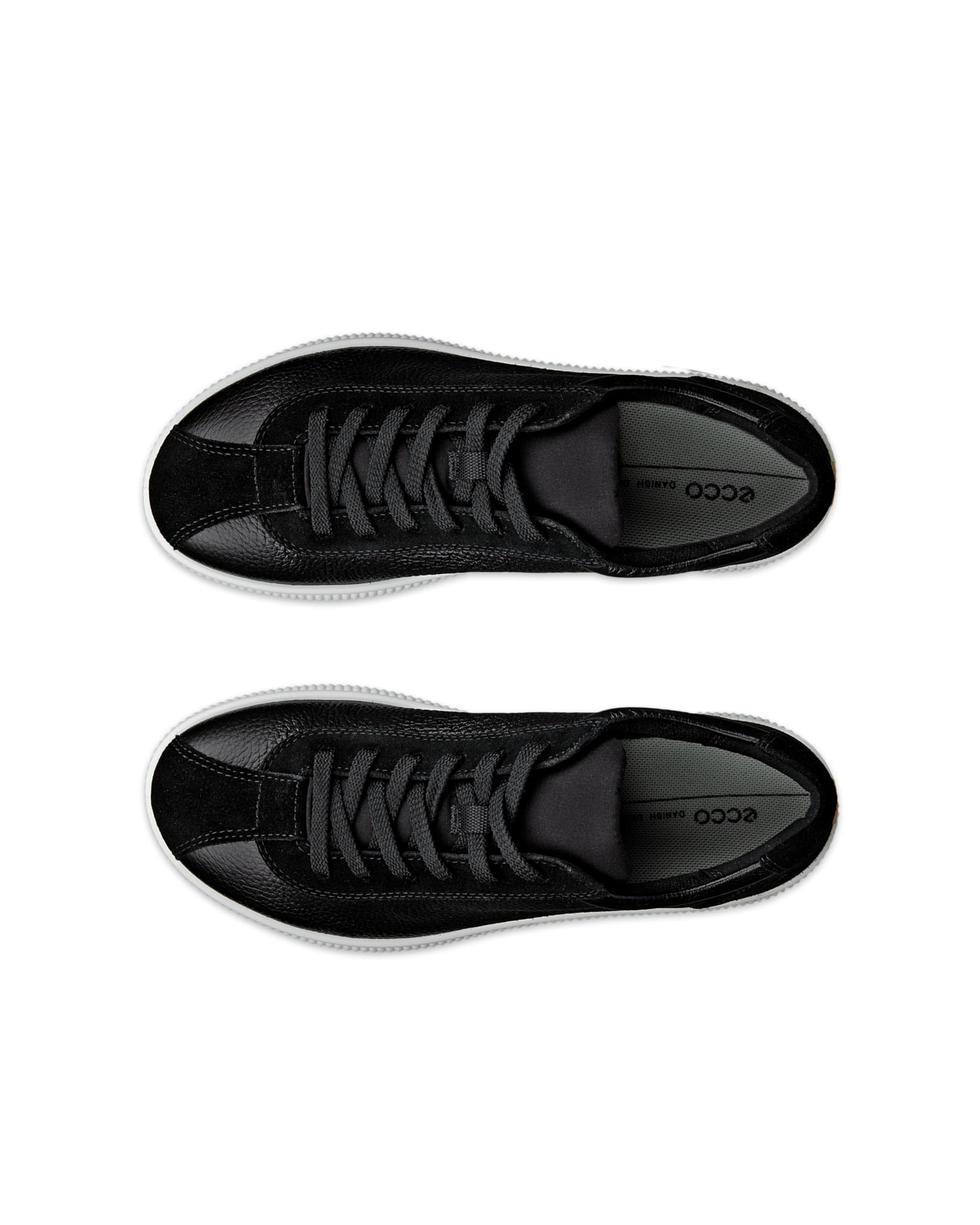 ECCO Soft Zero basket femme 38 EU noir confort