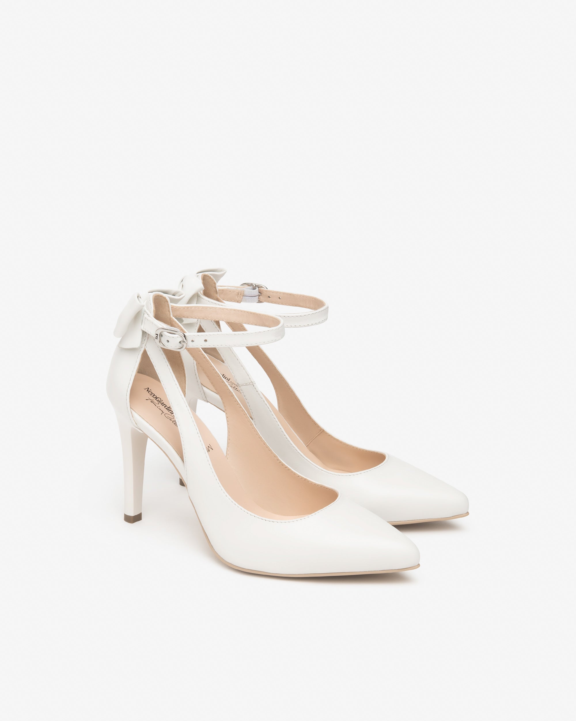NeroGiardini Escarpins Femme Cuir Premium Mariage