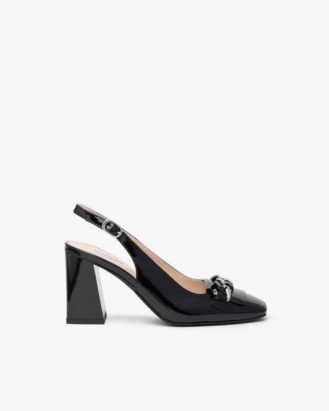 NeroGiardini Slingbacks escarpins vernis femme Made in Italy