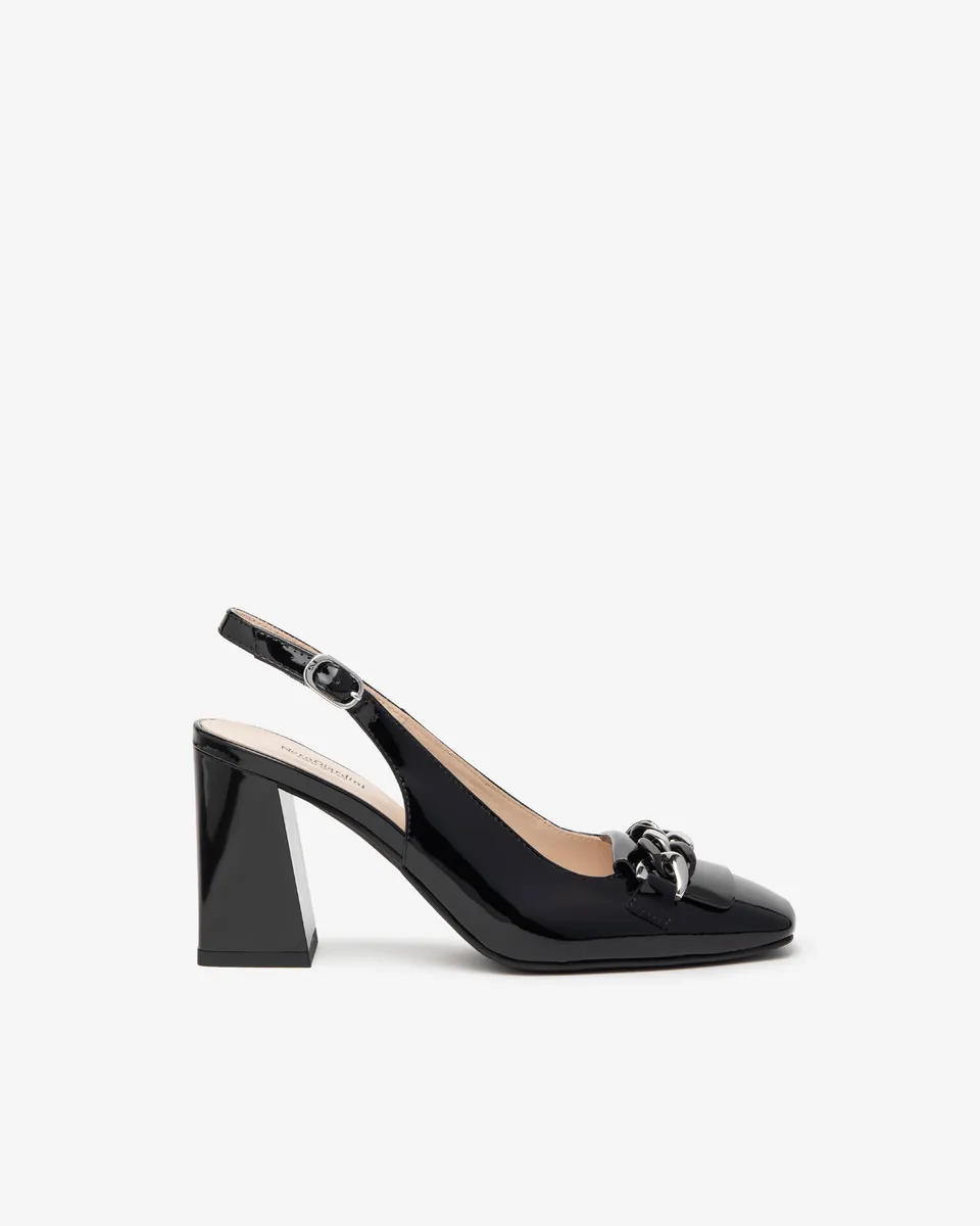 NeroGiardini Slingbacks escarpins vernis femme Made in Italy