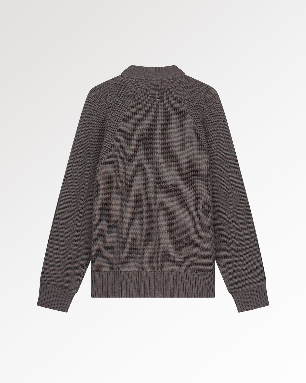 Filling Pieces Zip Knit pull zippé pavement unisexe