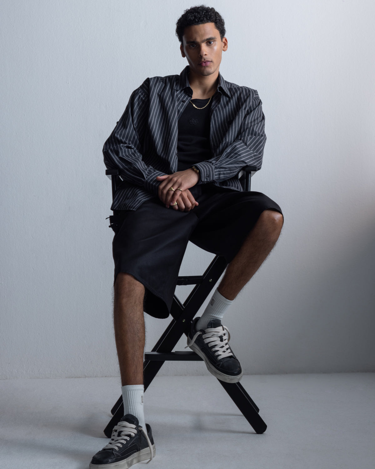 Filling Pieces Riviera Patina sneaker noir coton