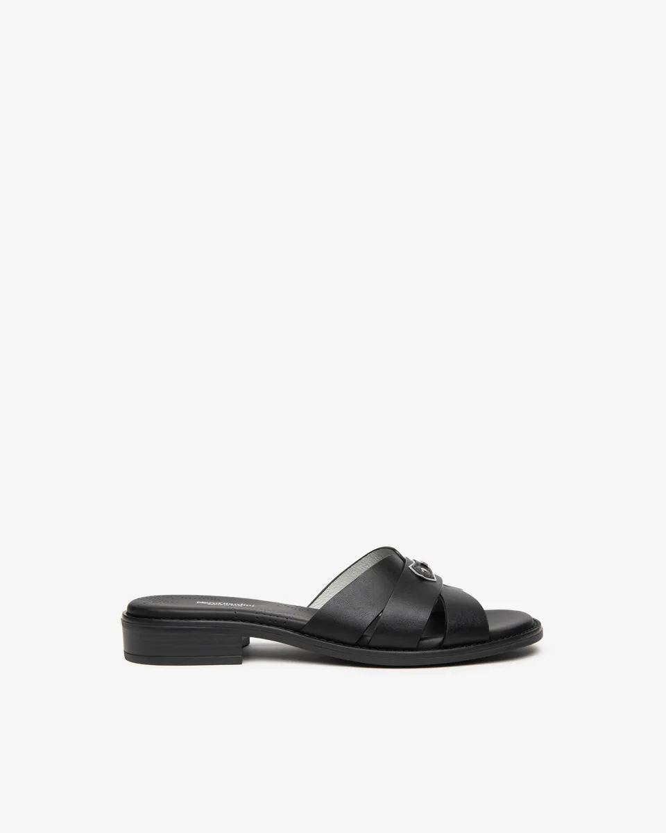 Nerogiardini Mules Femme Cuir Été Confort