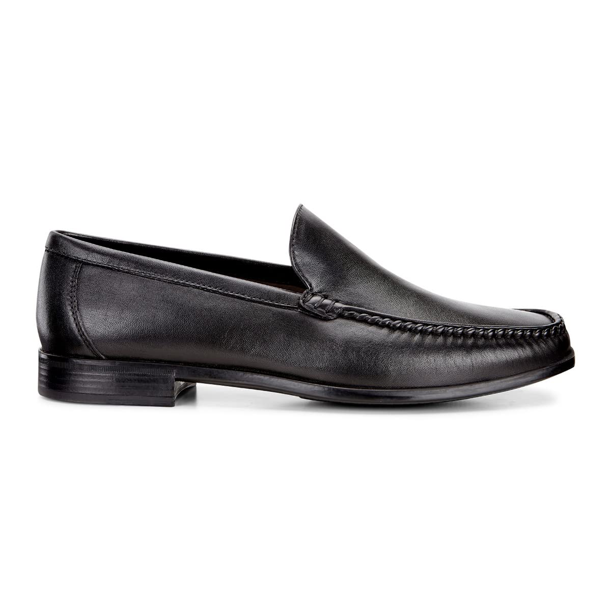 ECCO Dress Moc Mocassin homme noir 39 EU cuir
