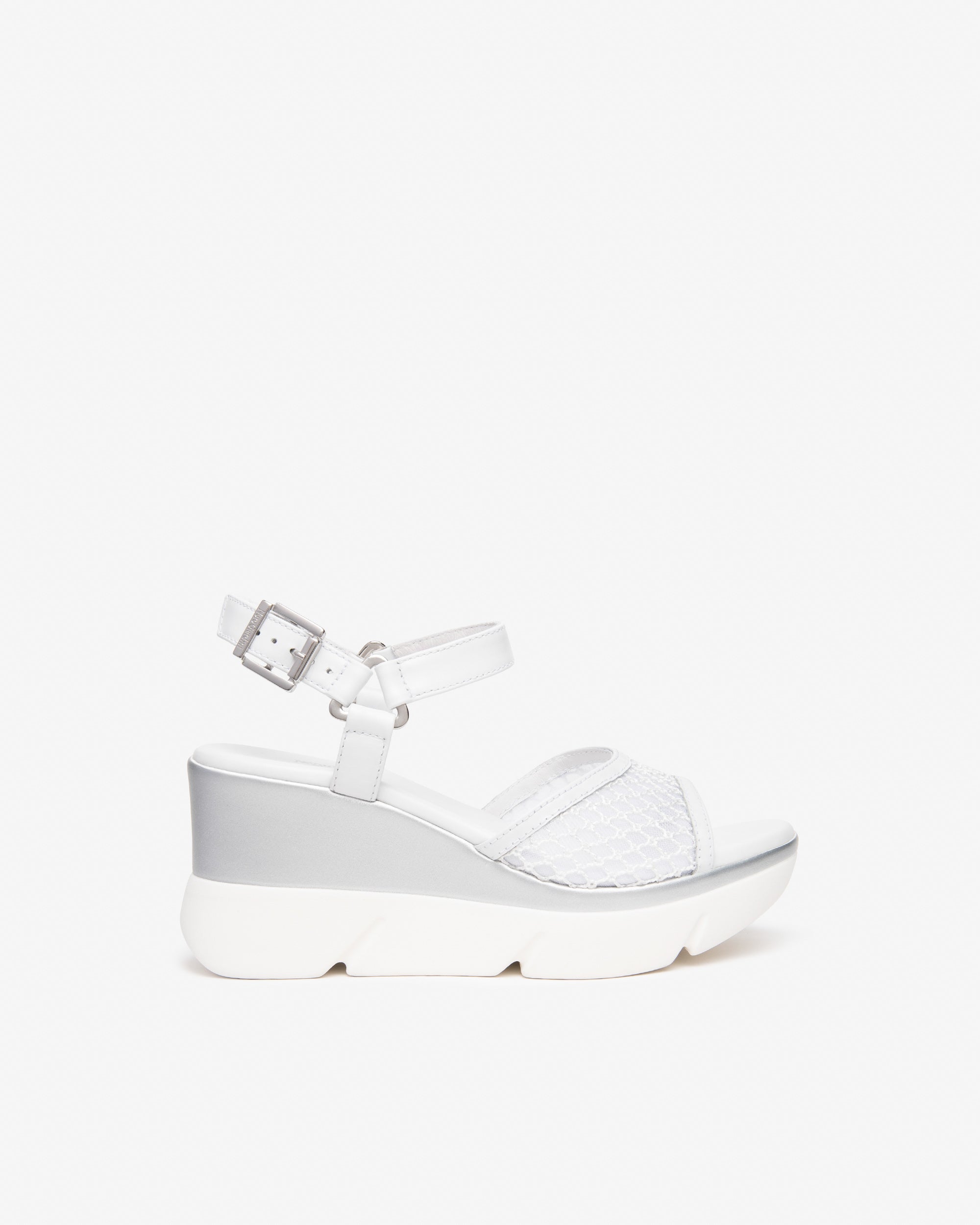 NeroGiardini Sandales Femme Cuir Toile Confort Ville