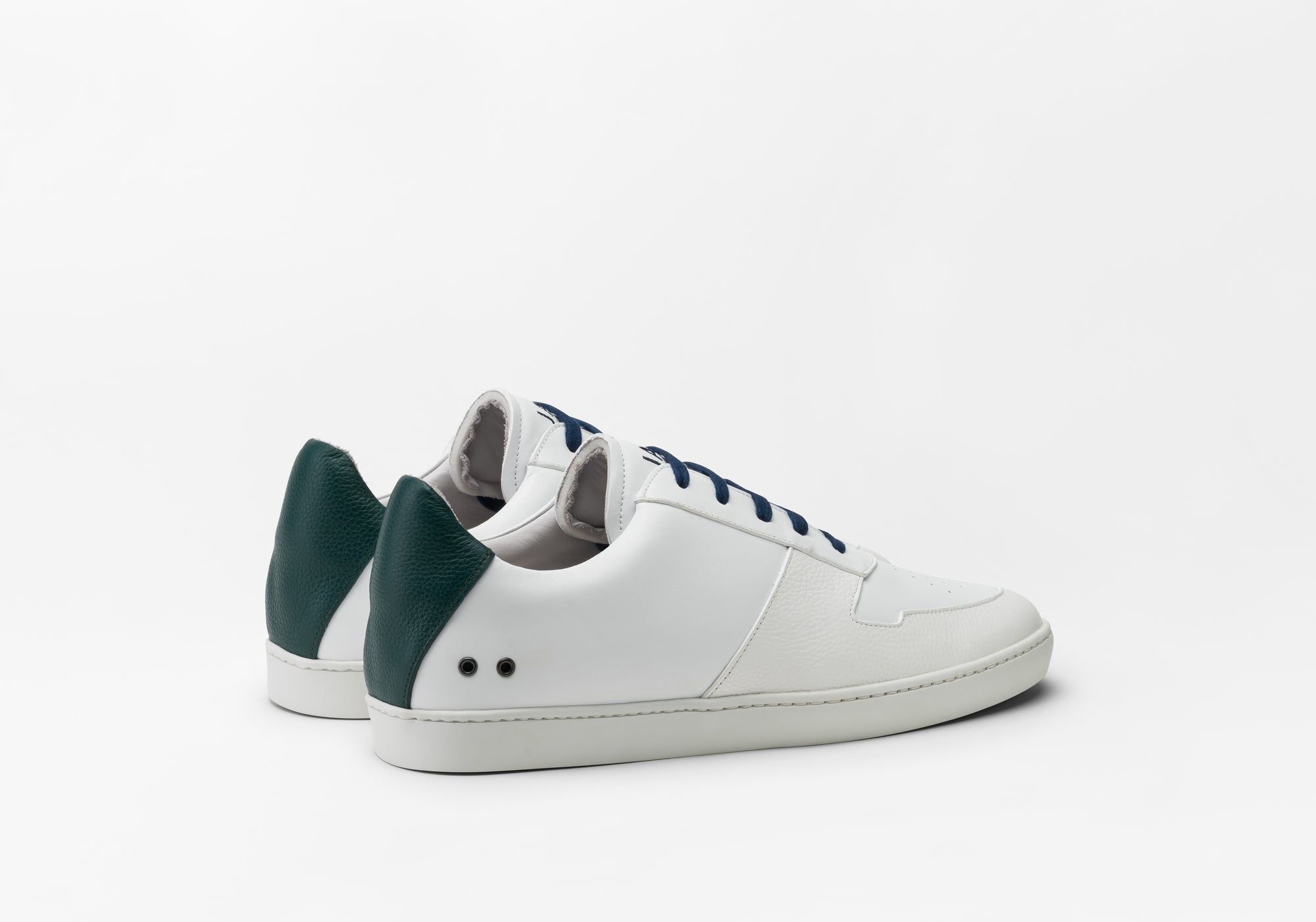 JAK Vantage Blue Green sneakers cuir