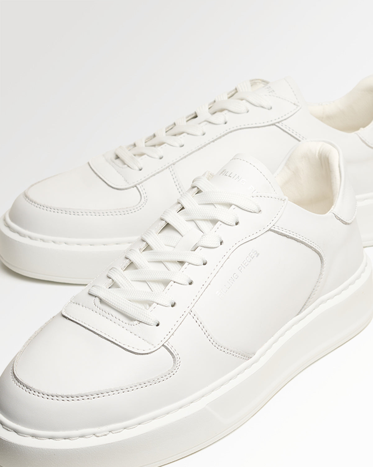 Filling Pieces Evo Court Nappa sneakers blanc cuir