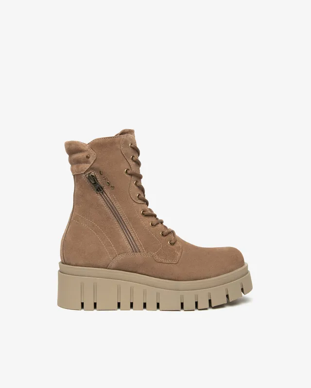 NeroGiardini Bottines Motardes Femme Velours 38