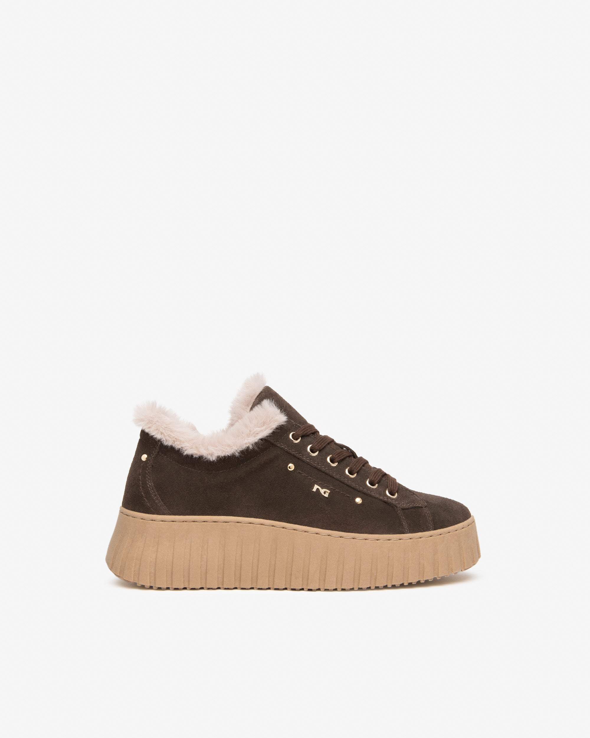 Nerogiardini Sneakers Femme Daim Plateforme 50 mm