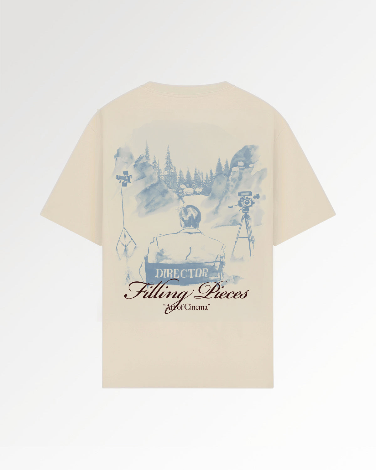 Filling Pieces Director t-shirt blanc coton bio