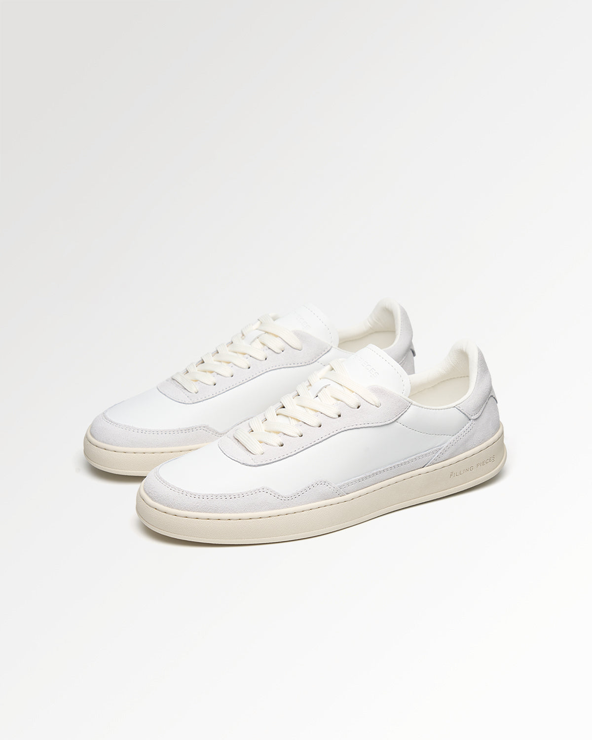 Filling Pieces Low Tide sneakers blanches cuir suède