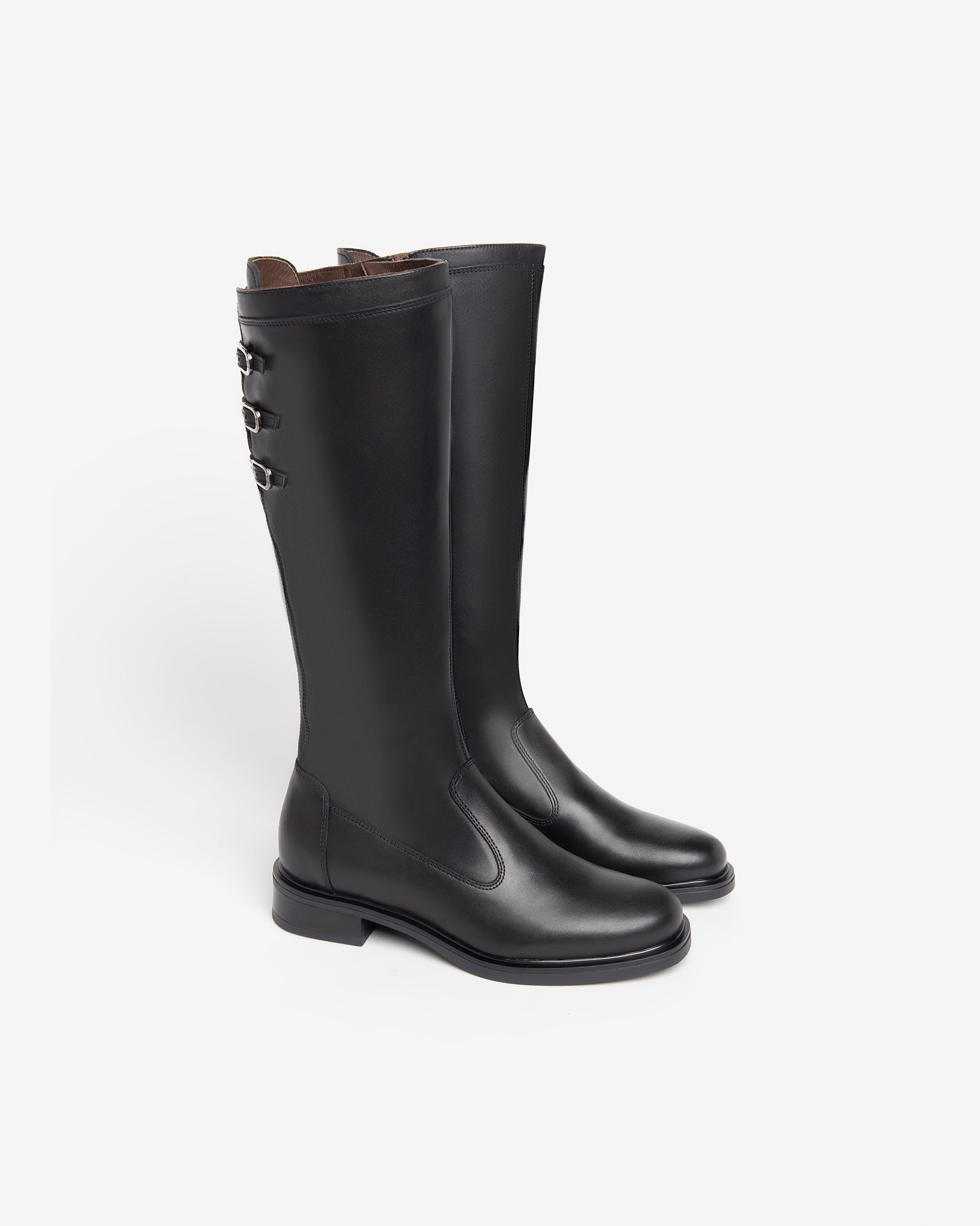 NeroGiardini Bottes Femme en Cuir Hiver Confort DryGo