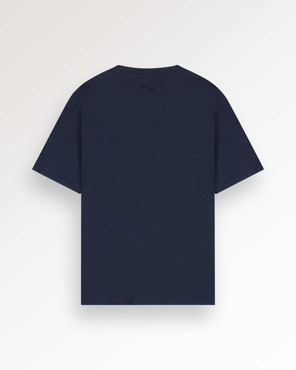 Filling Pieces Embroidered Knot T-shirt coton bleu marine
