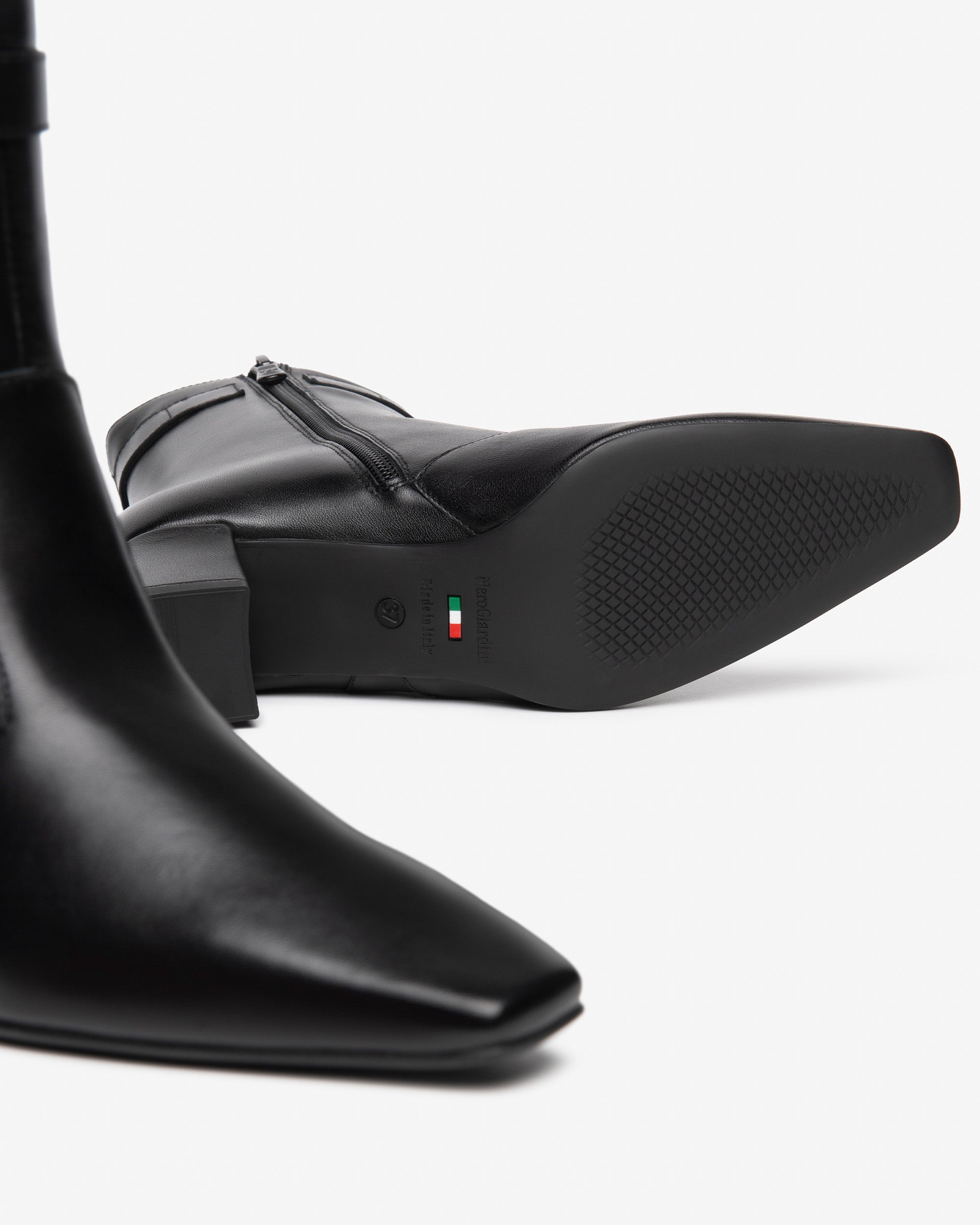 NeroGiardini Bottines bottines femme cuir talon 55 mm pointure 38