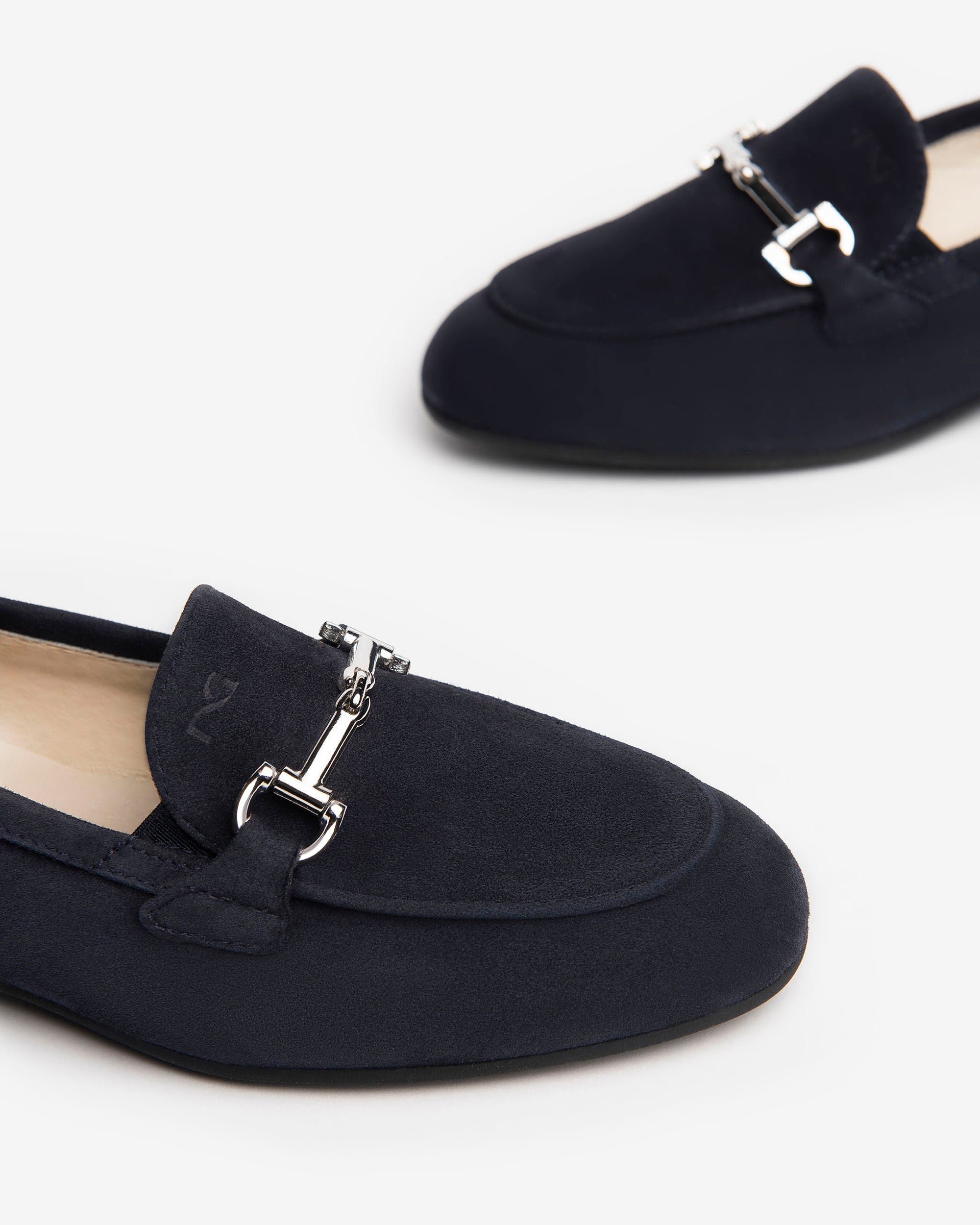 NEROGIARDINI Mocassins Femme Suède Cuir Velours Pointure 38