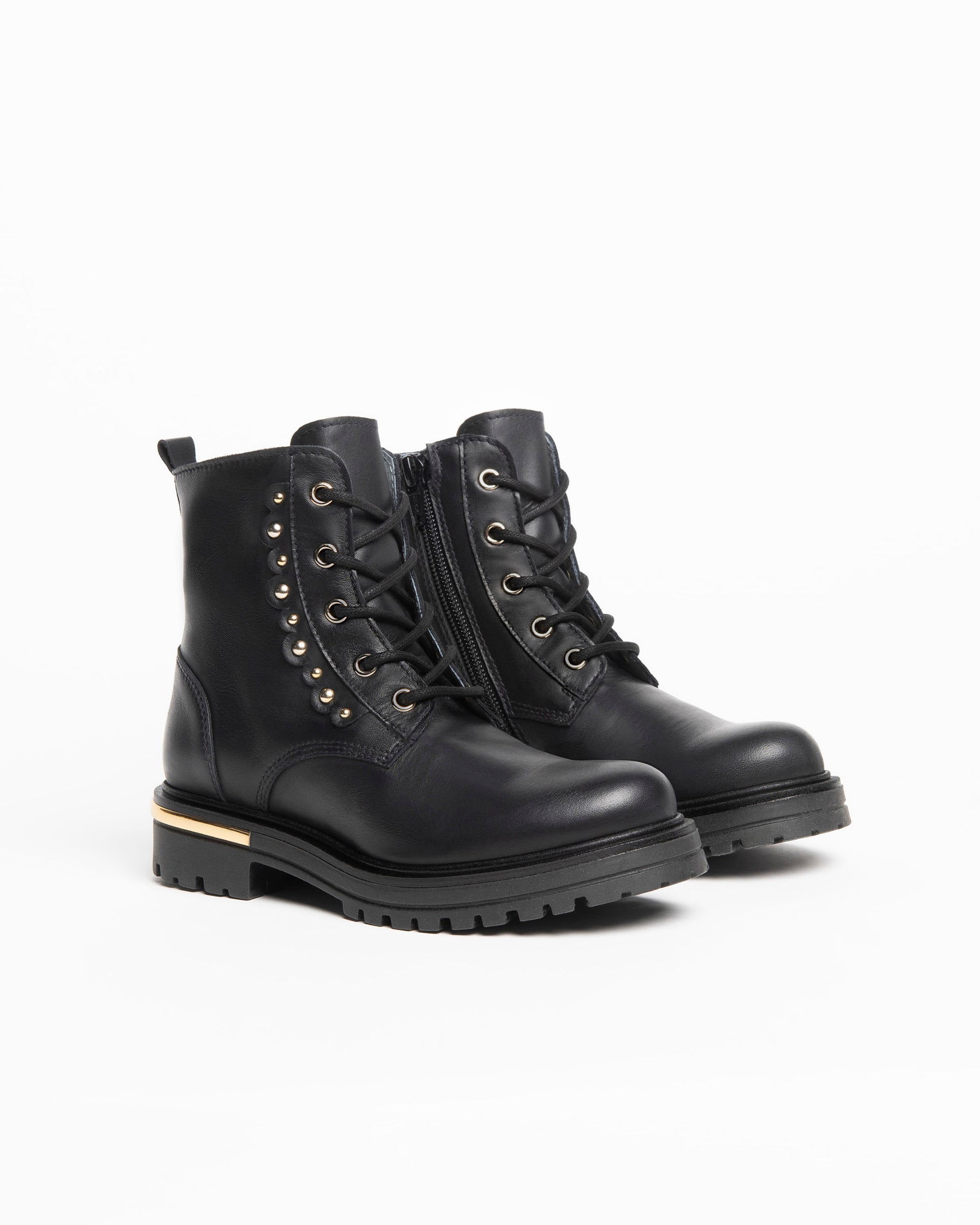 NeroGiardini Bottines boots fille cuir lacets pointure 27-39
