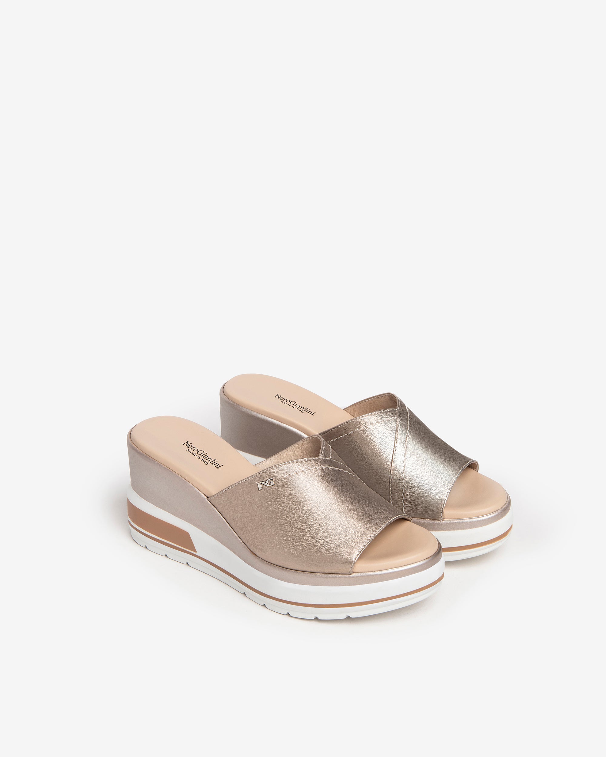NeroGiardini Mules Femme Cuir 35-41 Confort Quotidien