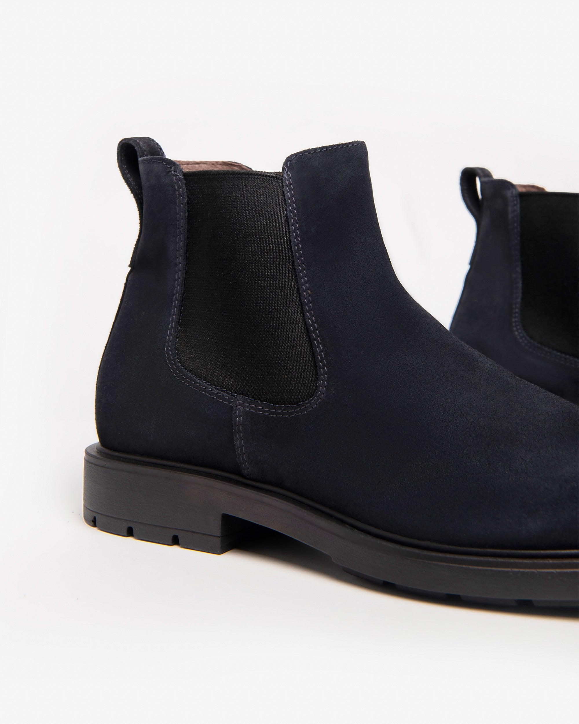 Nerogiardini Bottines Chelsea Homme Velours Confort