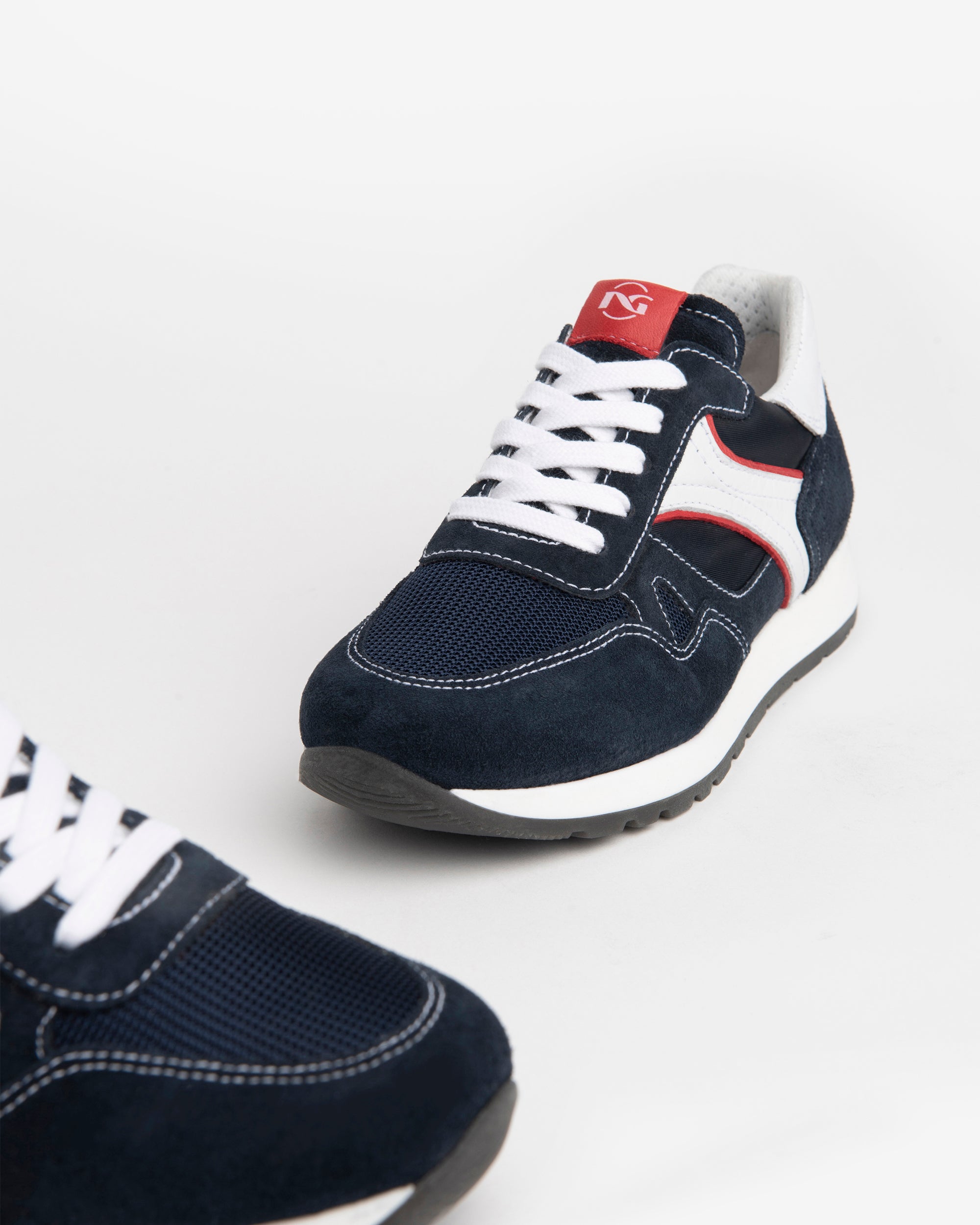 Nerogiardini Sneakers Teens Garçon Daim Toile Été
