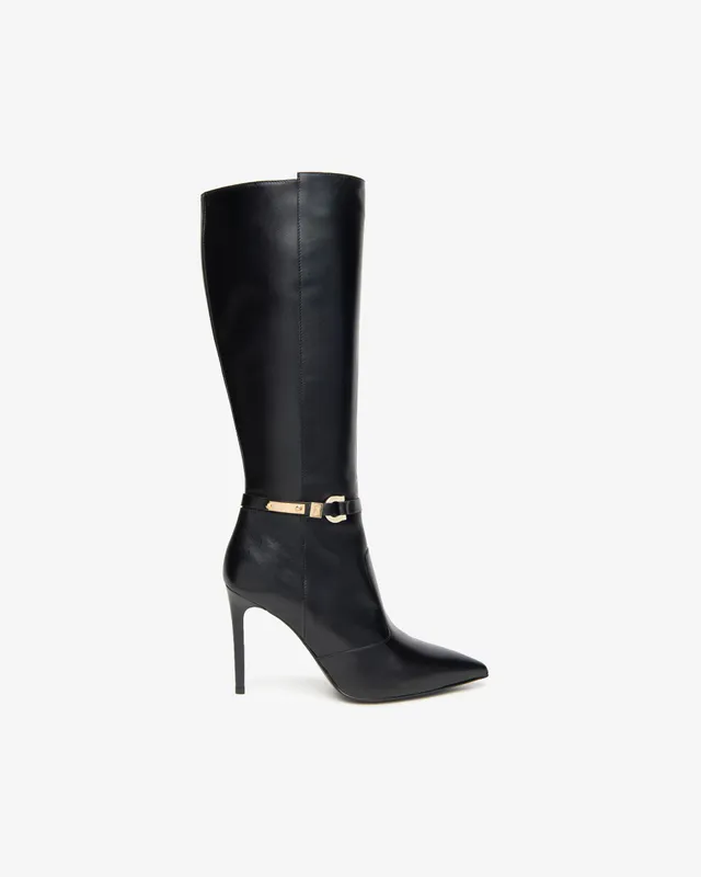 NeroGiardini Bottes Femme Cuir Premium Cérémonie