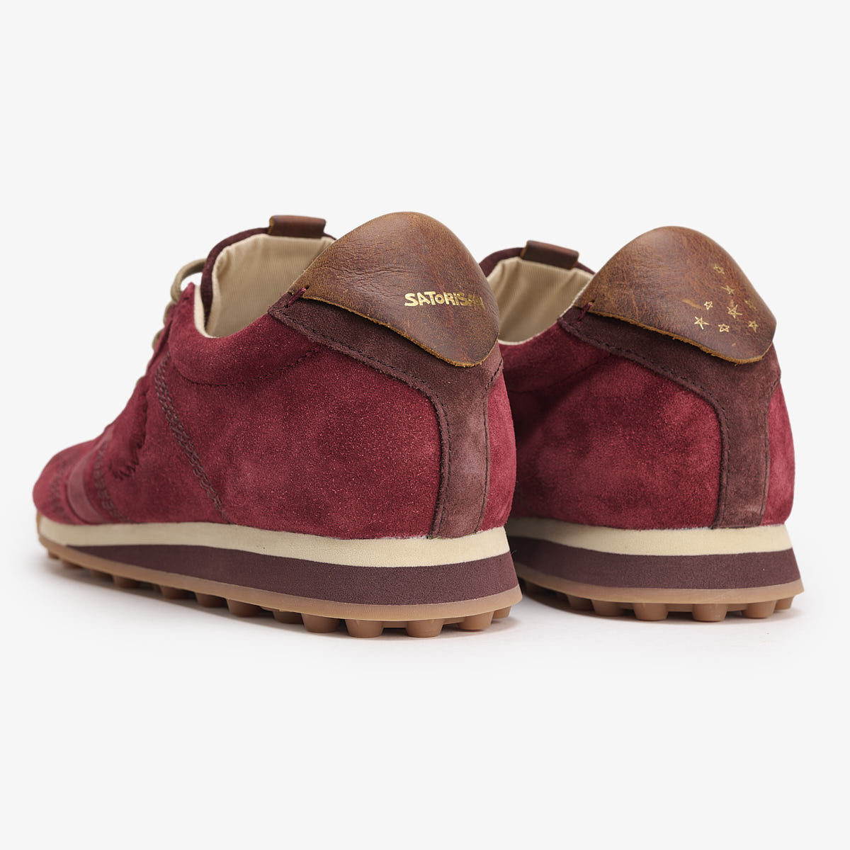 Satorisan Stardust Suede baskets Rose Wood daim