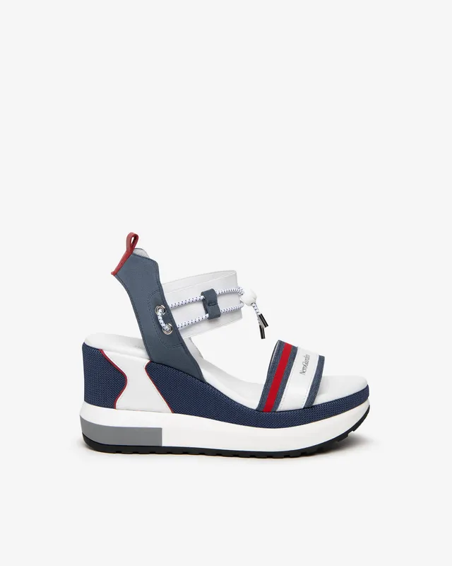 Nerogiardini Sandales femme cuir tissu technique été