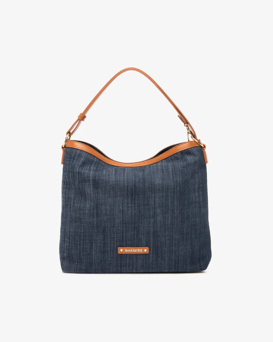 NeroGiardini Besace Femme Tissu Hobo