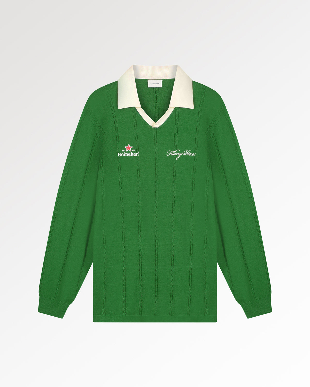Filling Pieces Knit Jersey Heineken Green maillot vert
