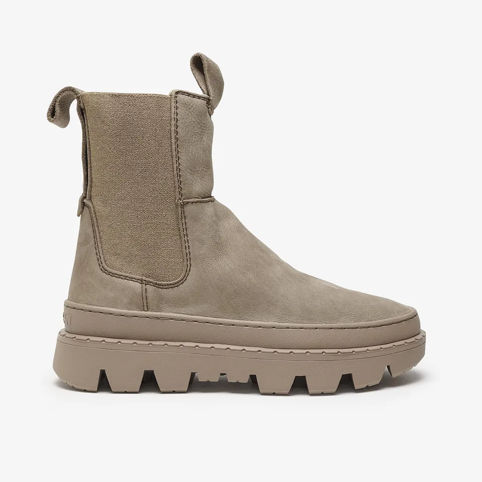 Satorisan Unalome Elastics Premium bottines cuir Loden