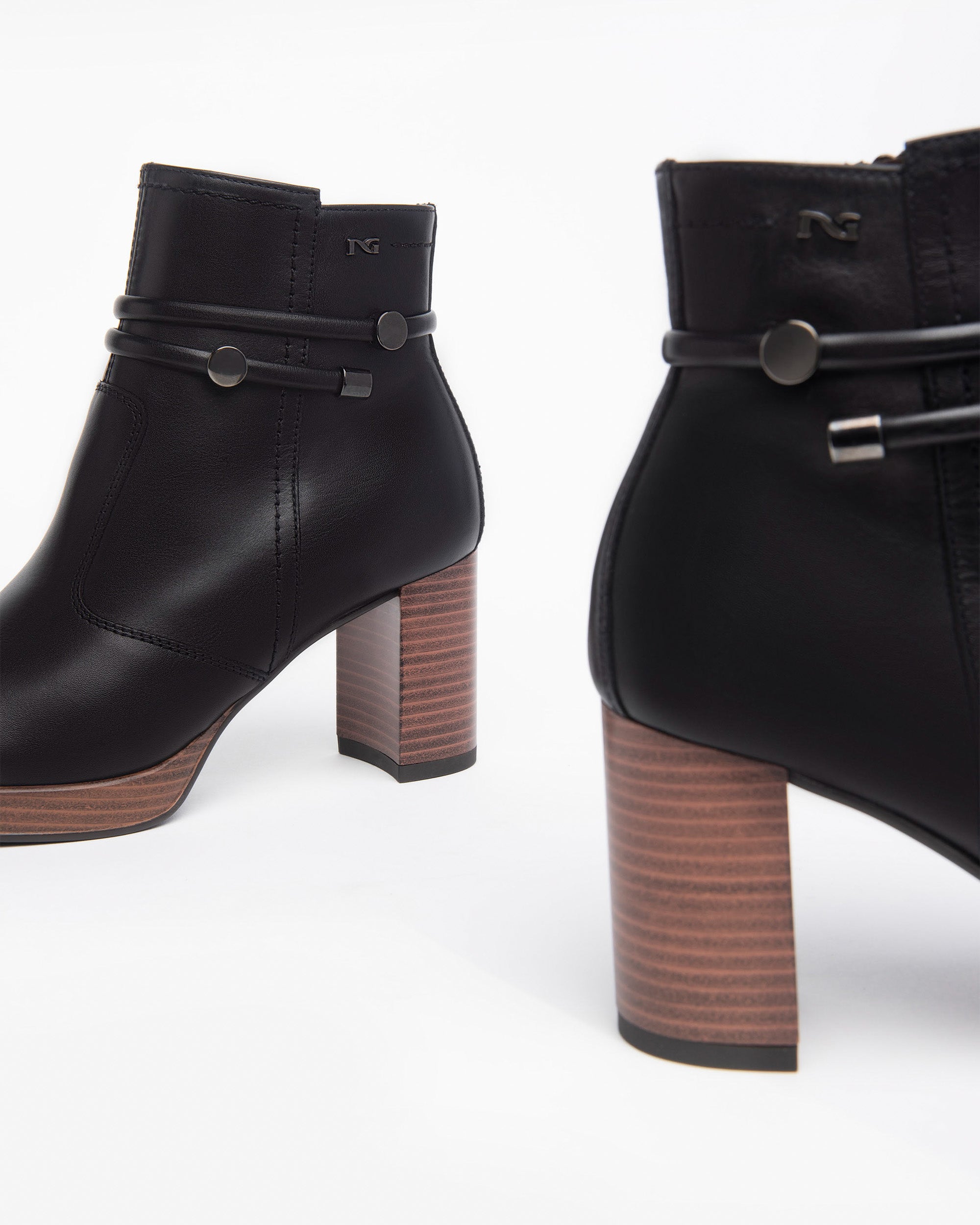 NeroGiardini Bottines Femme en Cuir Automne Hiver 35-41