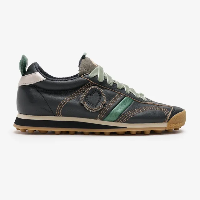 Satorisan Stardust Premium EVO baskets cuir femme Black