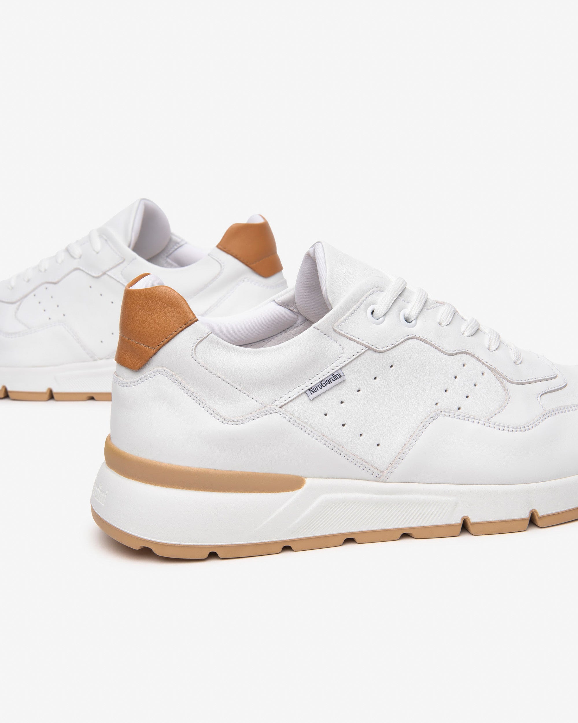 NeroGiardini Sneakers Homme Cuir Baskets Ville Été
