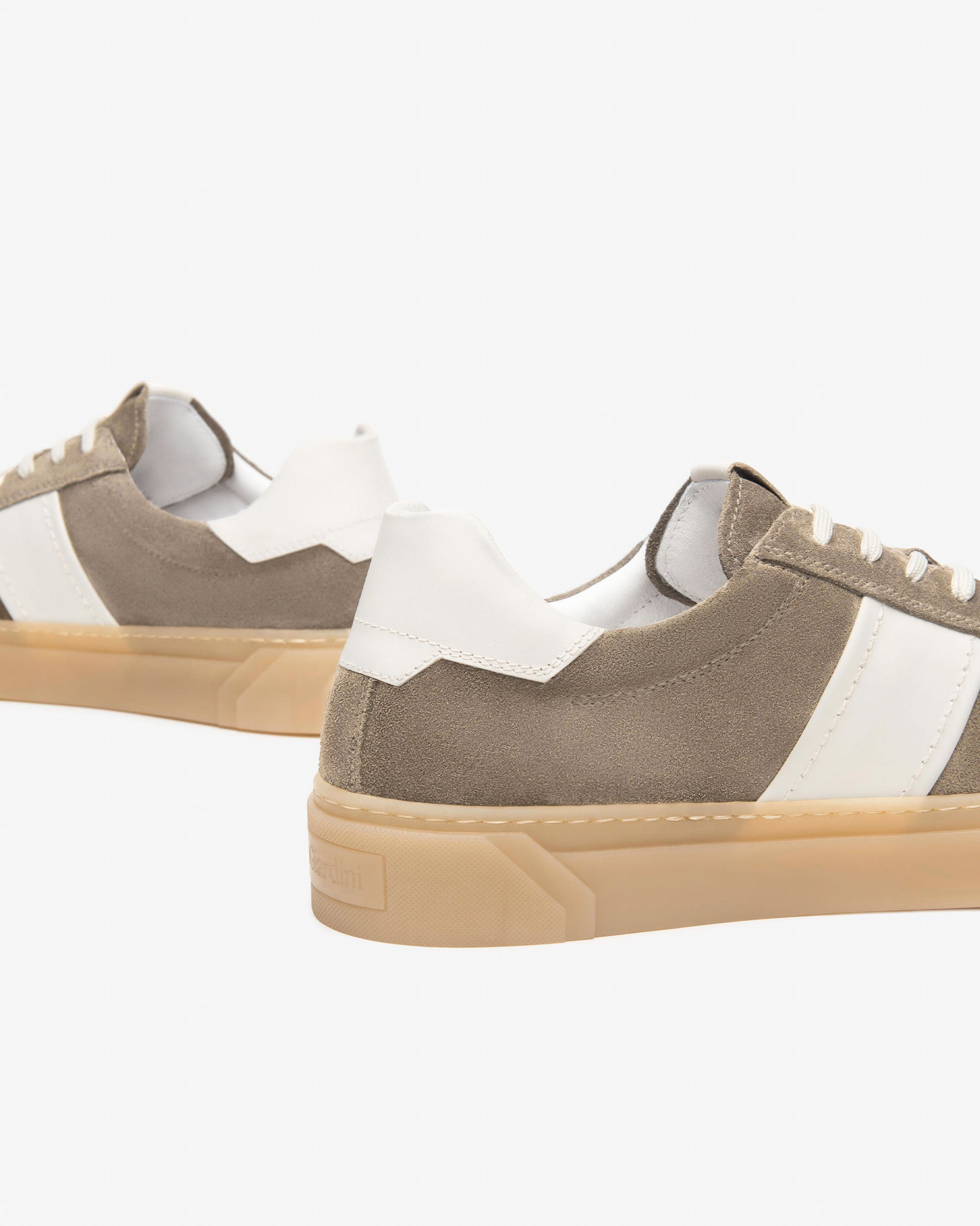 NeroGiardini Sneakers Homme Cuir Velours Baskets Confort
