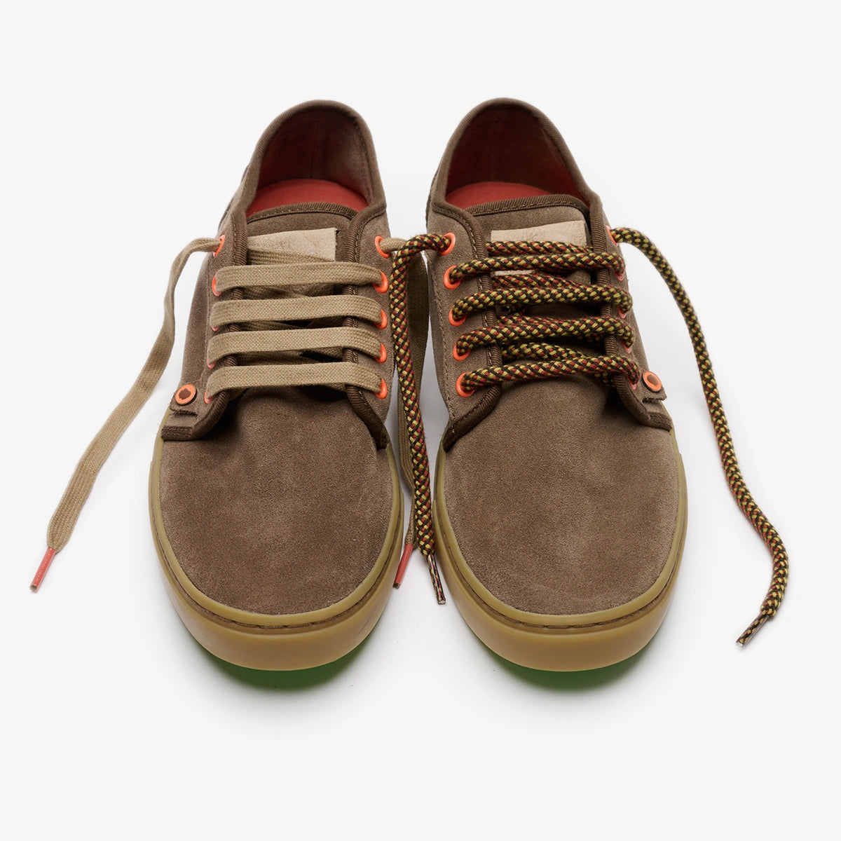 Satorisan Heisei Suede baskets Neutral Natural daim mixte