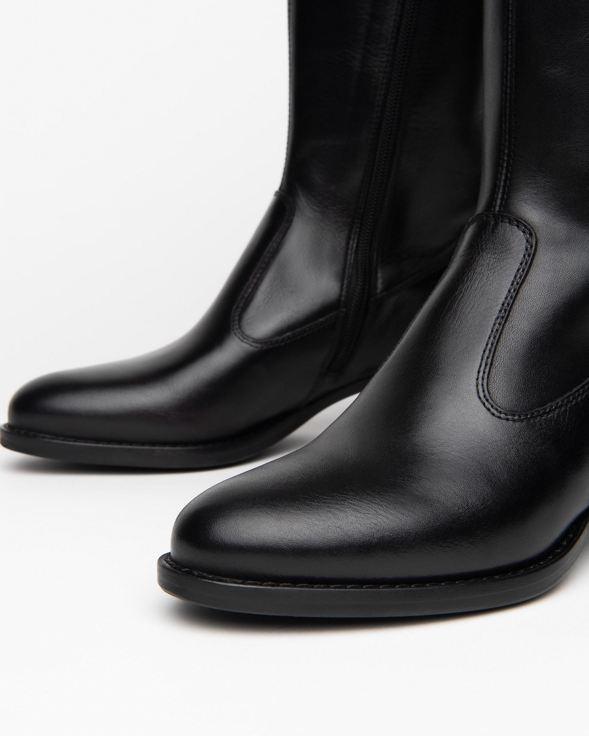NeroGiardini Bottes Haute Femme Cuir Talon 40 mm